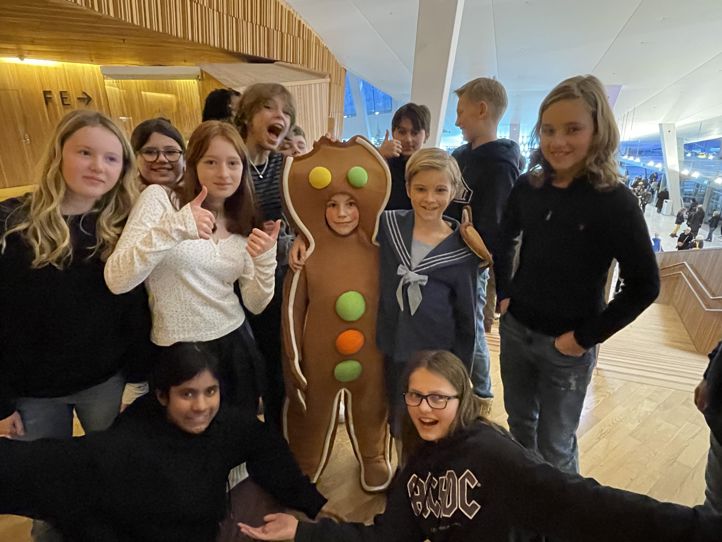 Foto: Line Siggerud Bilde av elever