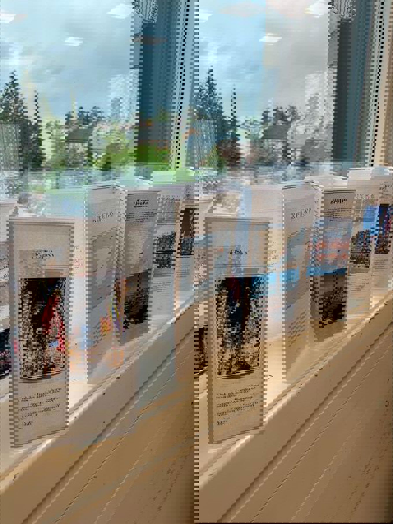 En visning av en bok