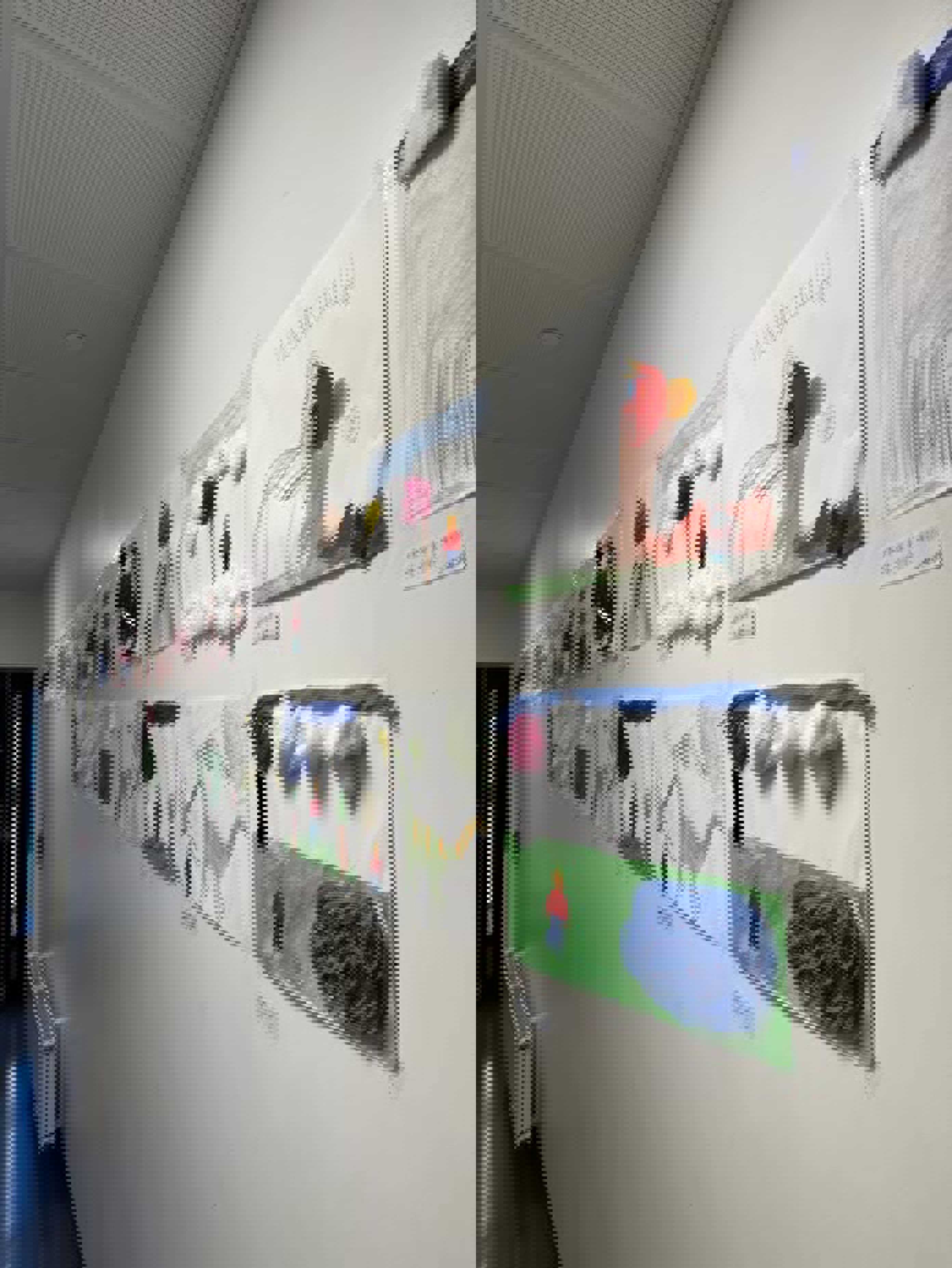 Foto: Tiri Anine Castro Hansrud en vegg med plakater på