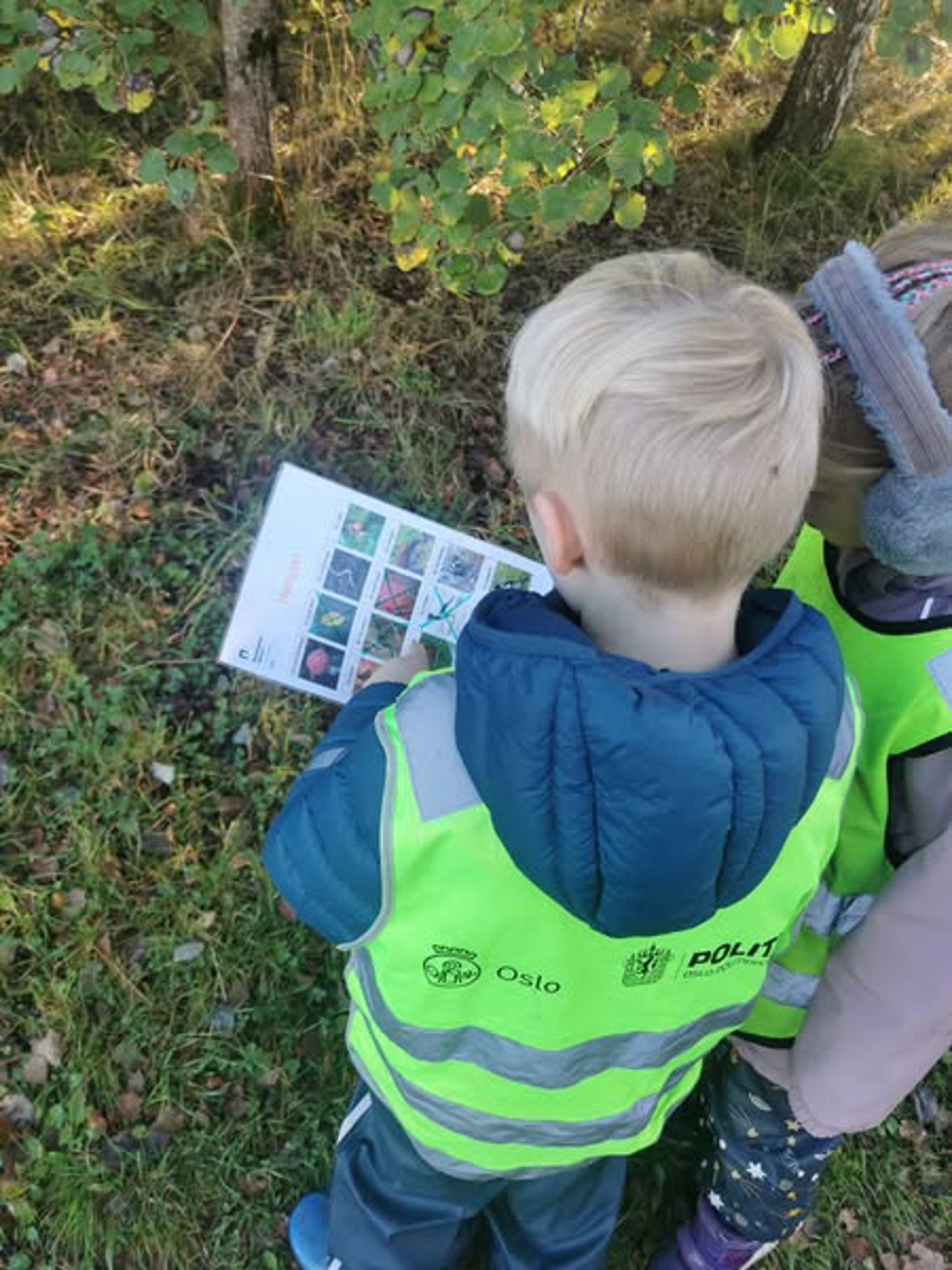 et barn som leser en bok